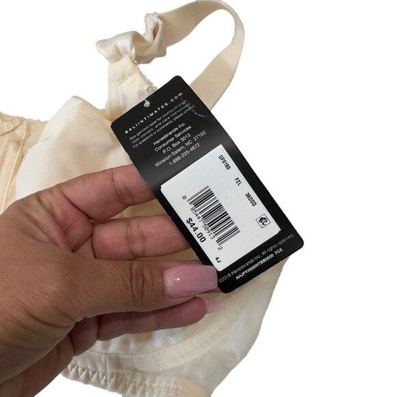Bali Classic Support Underwire Bra Style 0180 Size 36DDD Ivory No Padding NEW - Picture 5 of 12